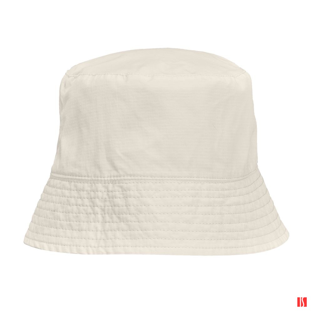 Панама Nylon двусторонняя, молочная с розовым