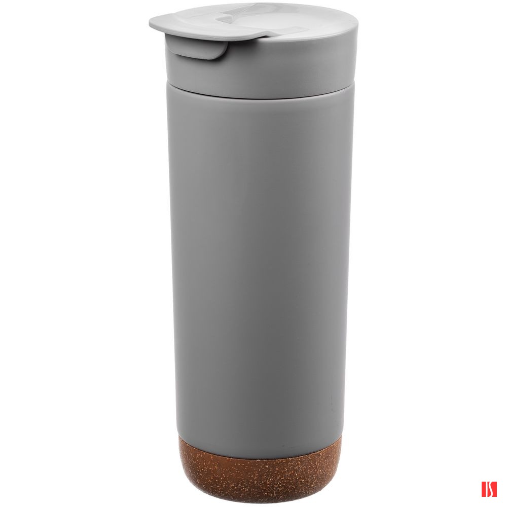 Термостакан Steady, серый