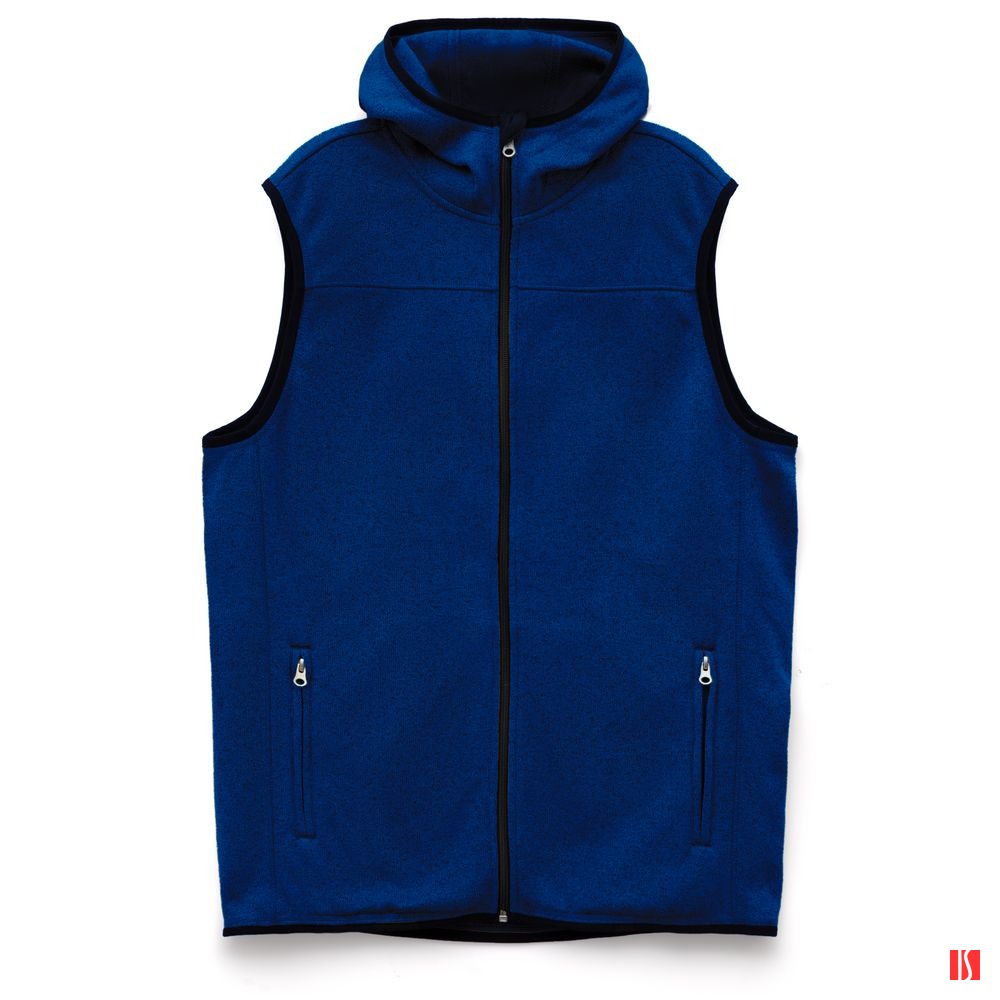 Жилет с капюшоном унисекс Gotland, синий