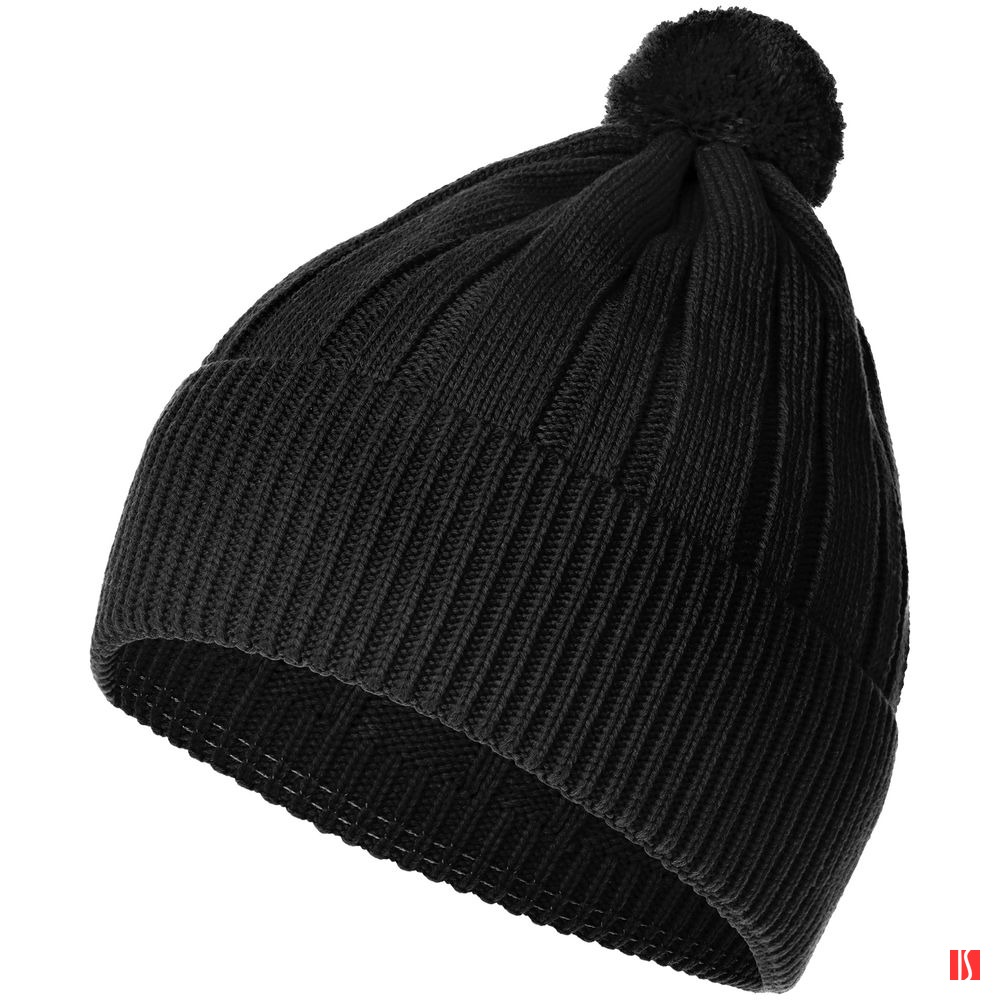 Шапка Knit Beat, черная