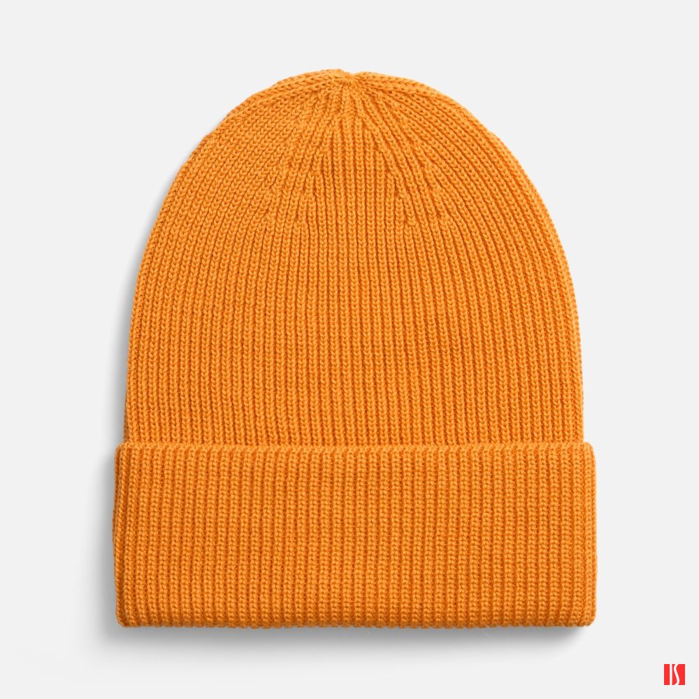 Шапка Nobilis Mono, оранжевая (абрикос)