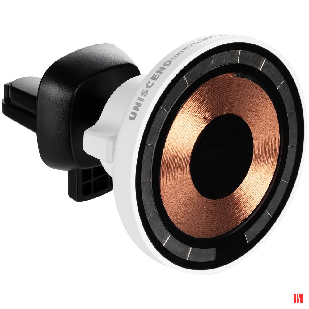 Держатель для смартфона Cooper Auto Wireless с беспроводной зарядкой, белый