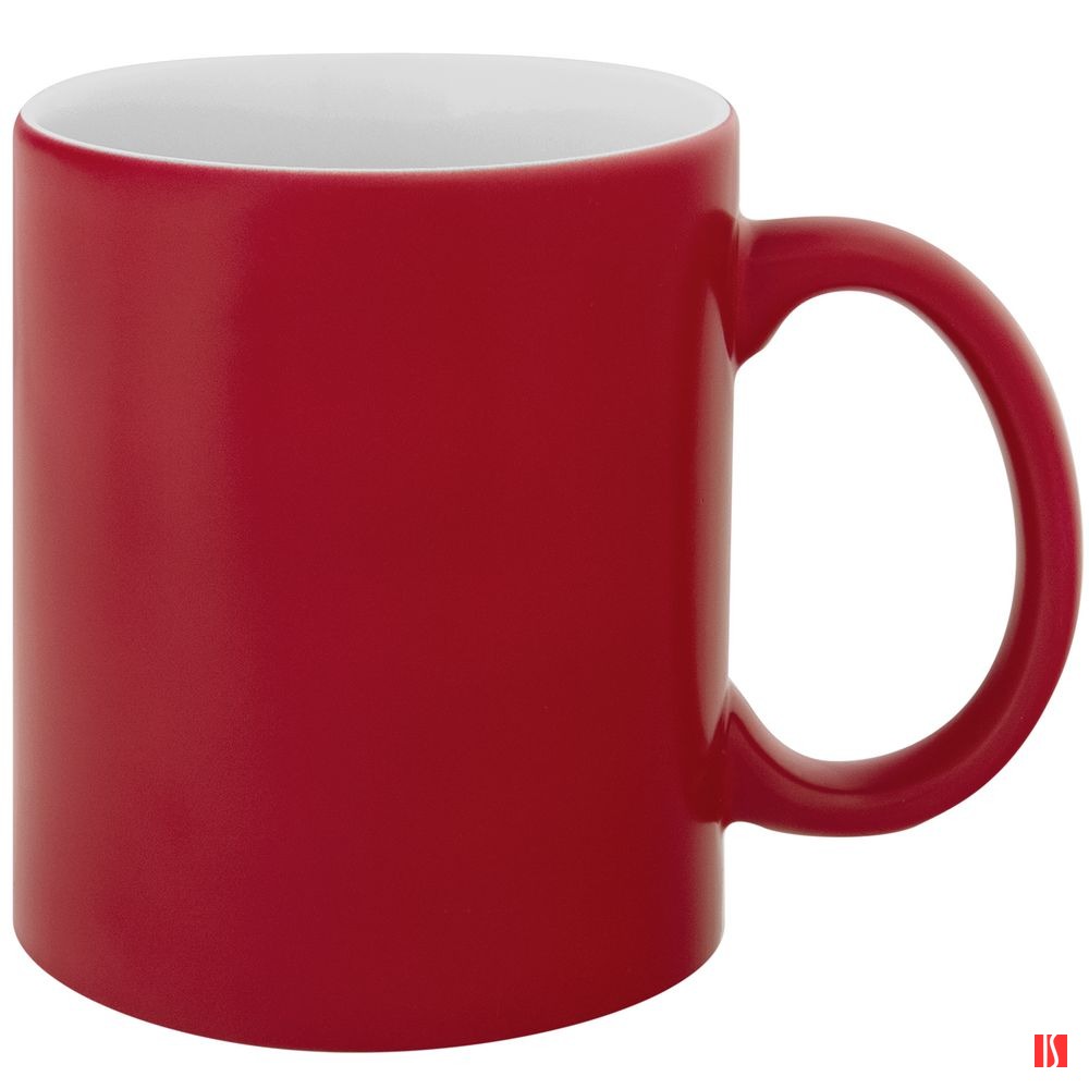 Кружка «Хамелеон» ver.2, матовая, красная