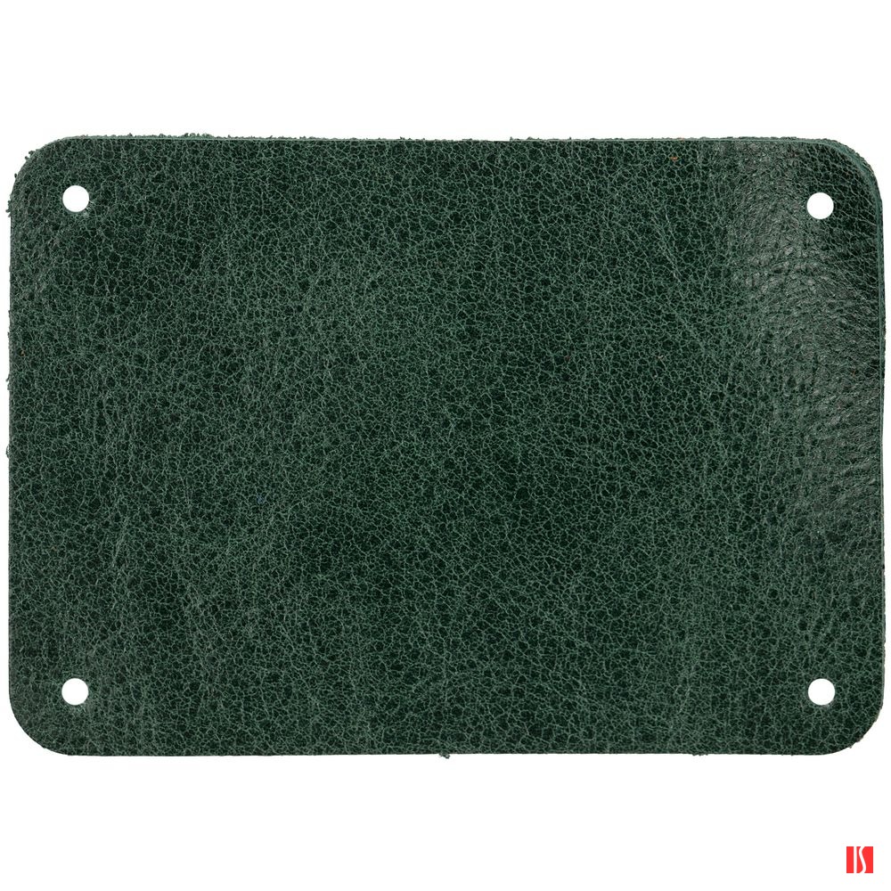 Лейбл кожаный Beta, XL, зеленый