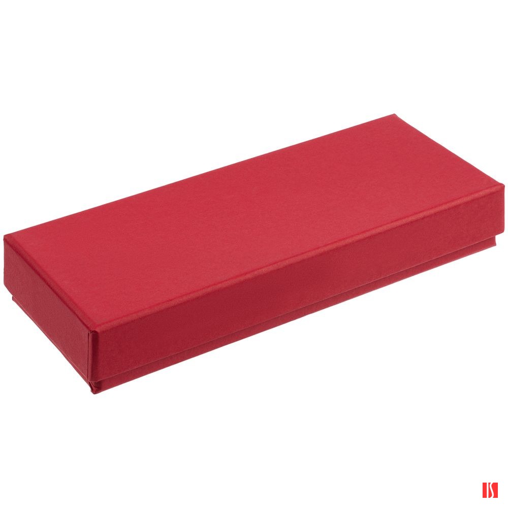 Коробка Notes с ложементом для ручки и флешки, красная