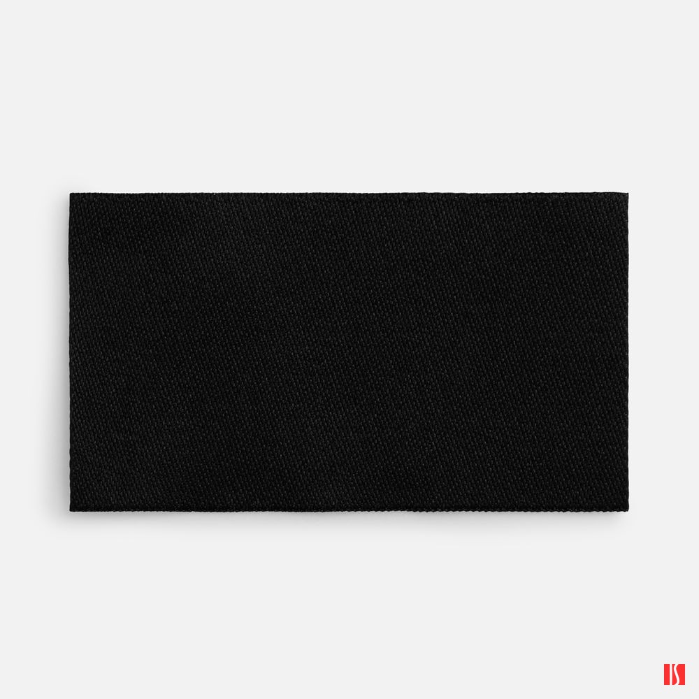 Лейбл тканевый Epsilon, M, черный