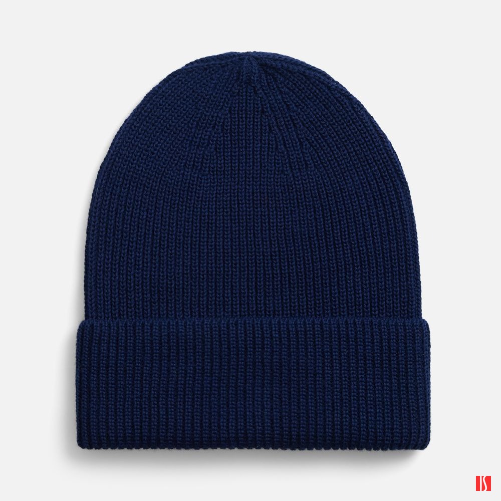 Шапка Nobilis Mono, темно-синяя