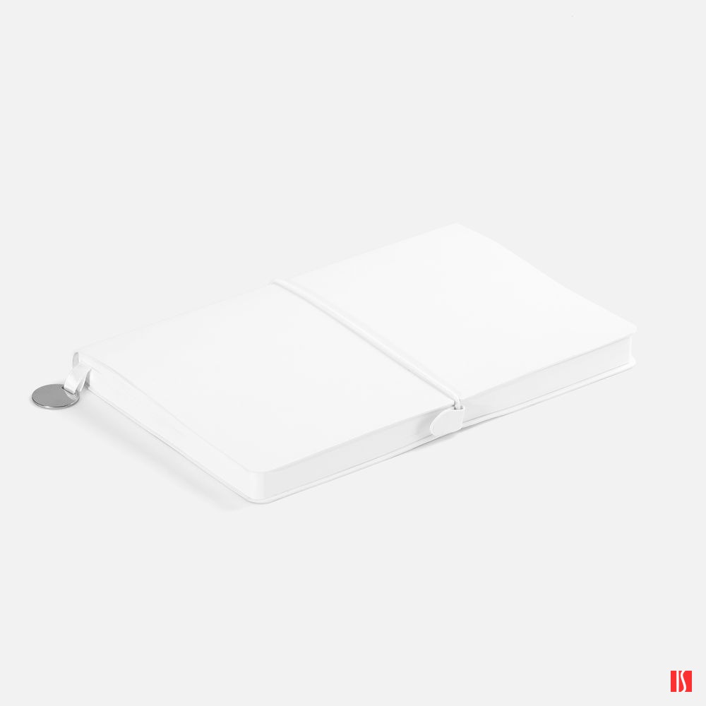 Ежедневник Waltz, недатированный, белый