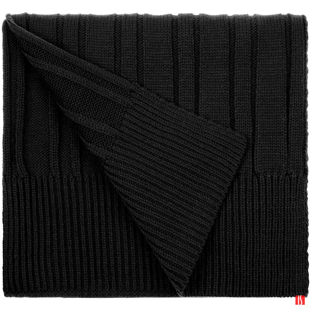 Шарф Knit Beat, черный