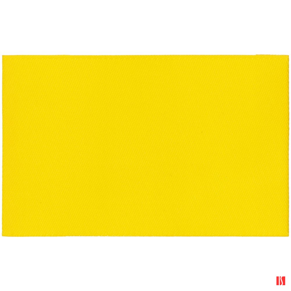 Лейбл тканевый Epsilon, XL, желтый