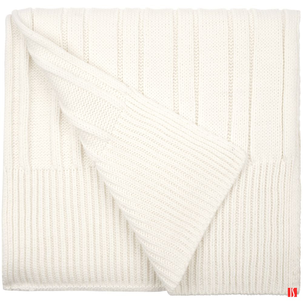 Шарф Knit Beat, белый (молочный)