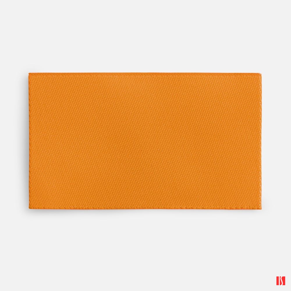 Лейбл тканевый Epsilon, M, оранжевый