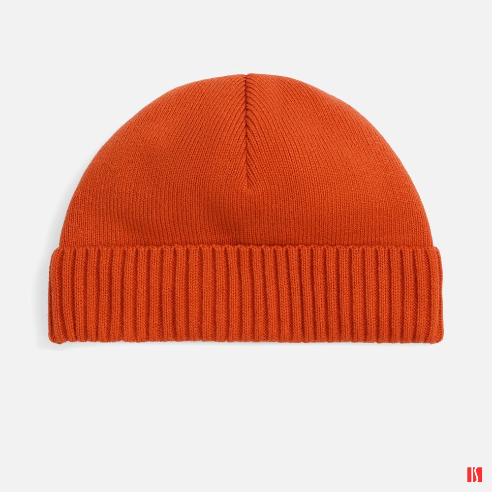 Шапка ComFleece, темно-оранжевая (кирпичная)