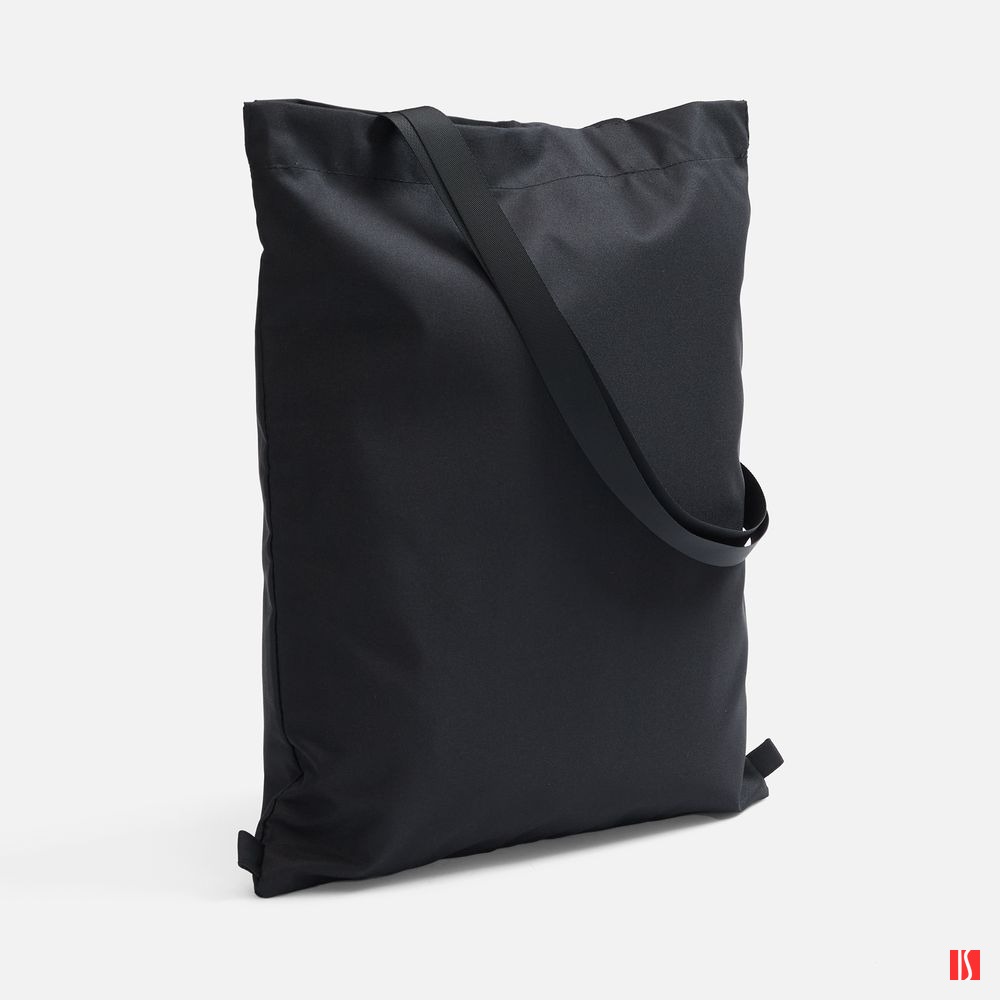 Шопер B3, черный с черными ручками