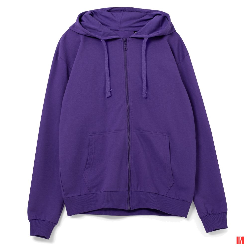 Толстовка на молнии с капюшоном Siverga 2.0, фиолетовая