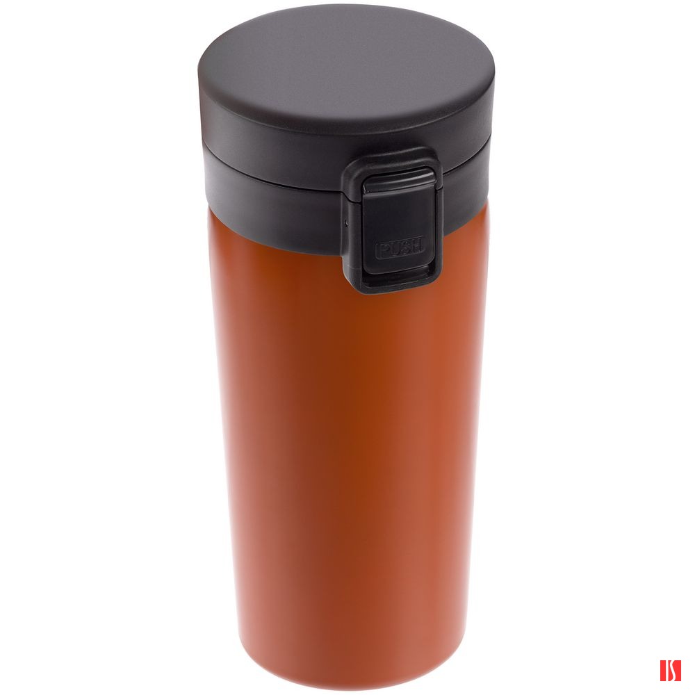 Термостакан с ситечком No Leak Infuser, оранжевый