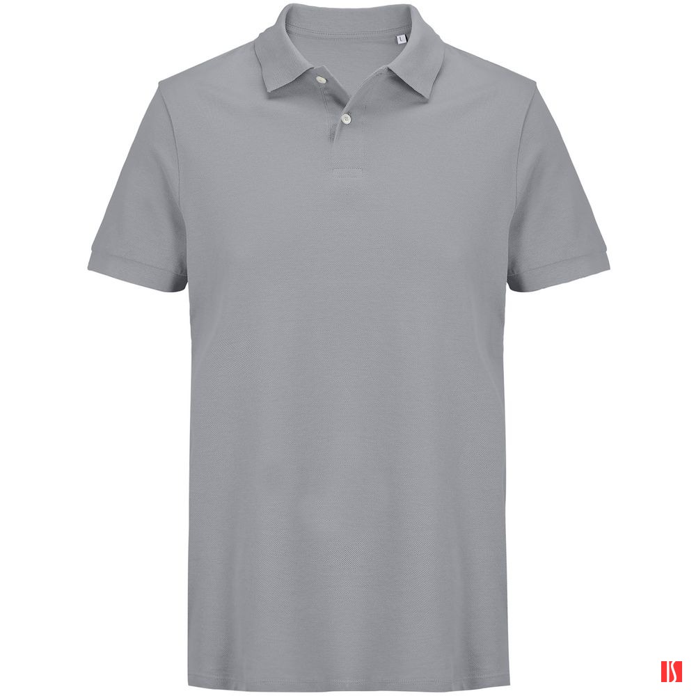 Купить Рубашка поло унисекс Pacific, серая Рубашка поло унисекс Pacific, серая