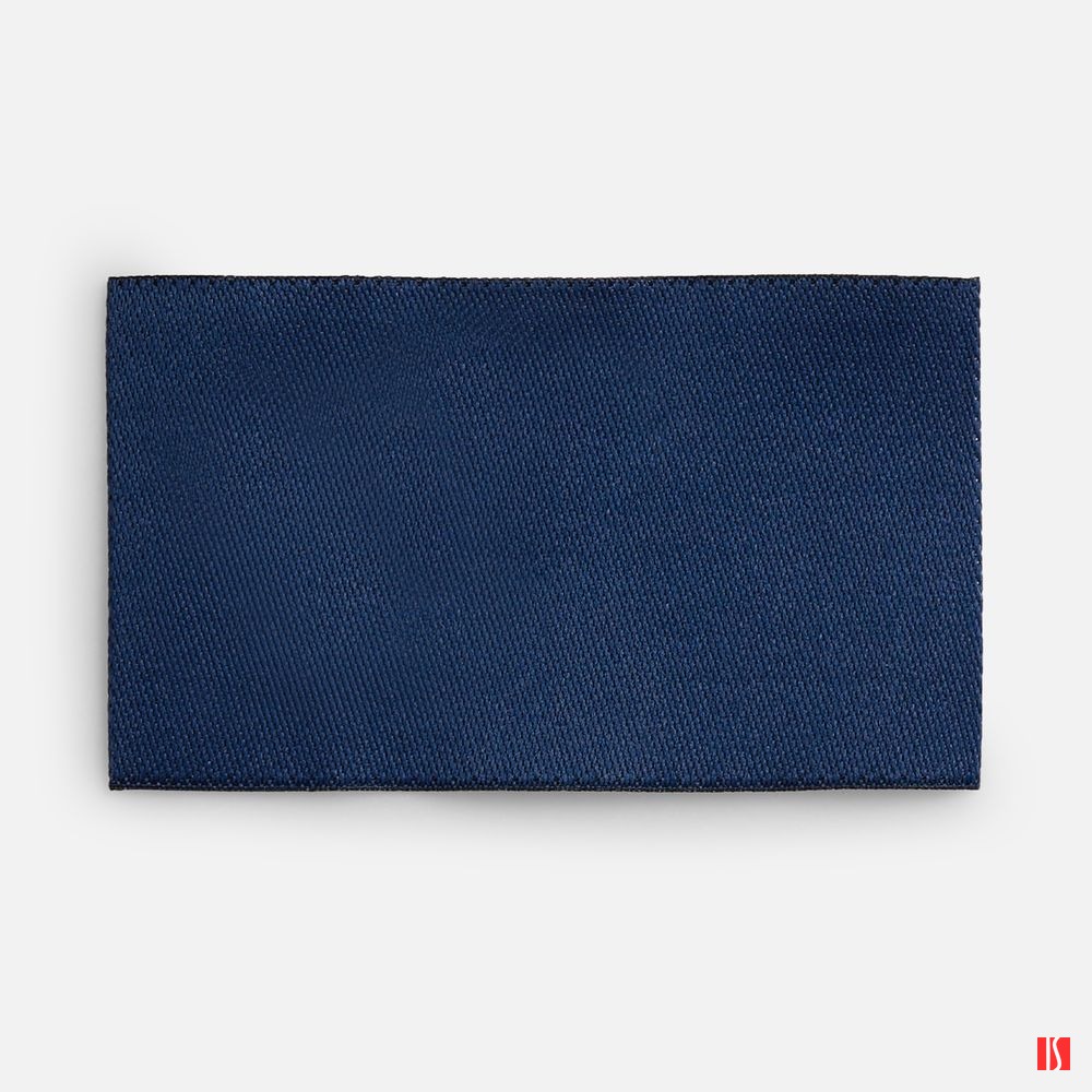 Лейбл тканевый Epsilon, M, темно-синий