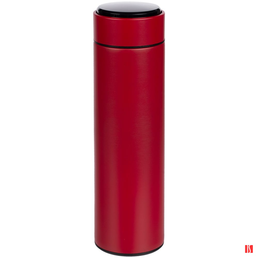 Смарт-бутылка с заменяемой батарейкой Long Therm, красная