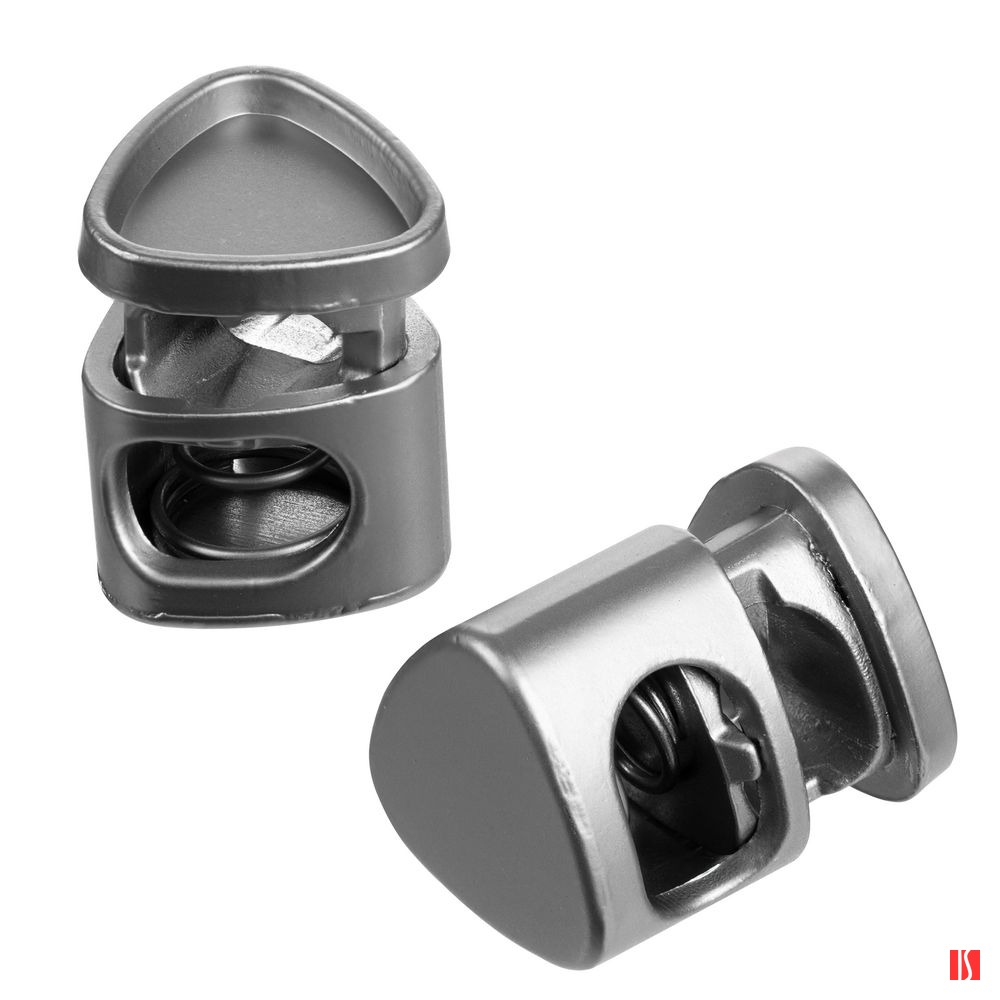 Фиксатор для шнура Natch, M, серебристый