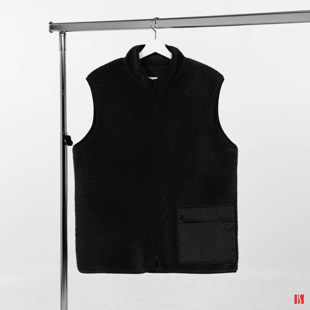 Жилет унисекс Oblako, черный