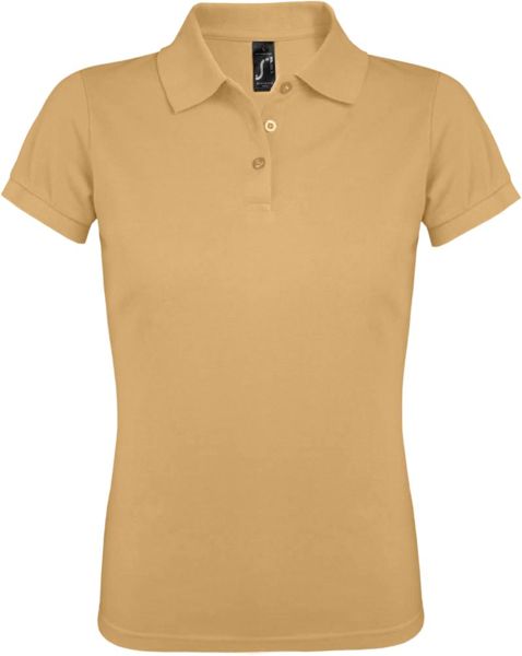 Купить Рубашка поло женская Prime Women 200 бежевая Рубашка поло женская Prime Women 200 бежевая