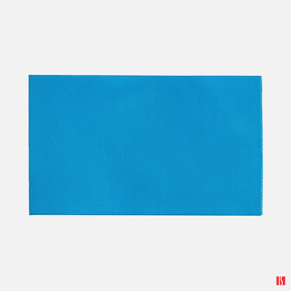 Лейбл тканевый Epsilon, M, голубой