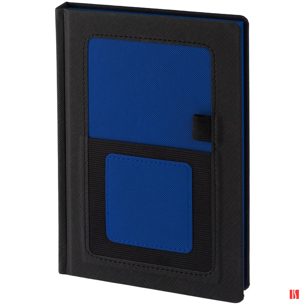 Ежедневник Mobile на заказ, недатированный, черно-синий