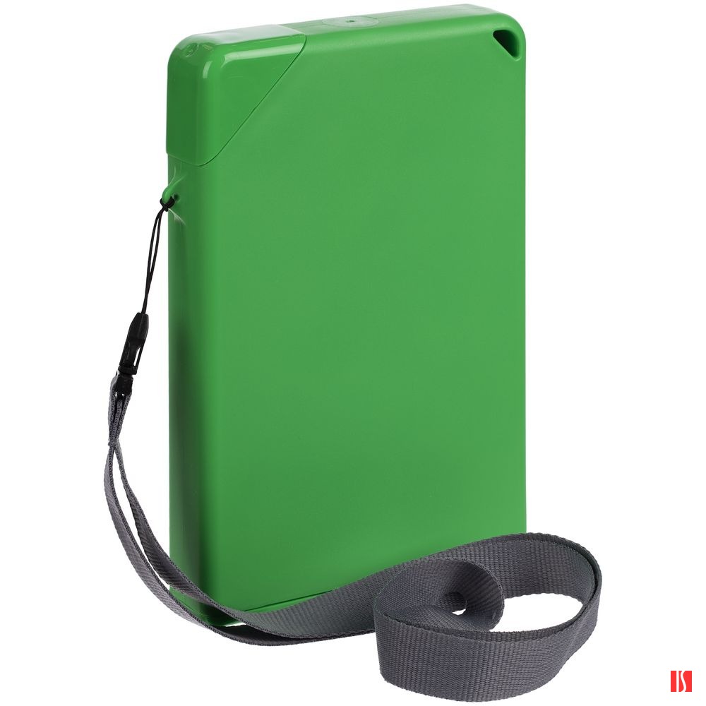 Плоская бутылка для воды Flacon, зеленая