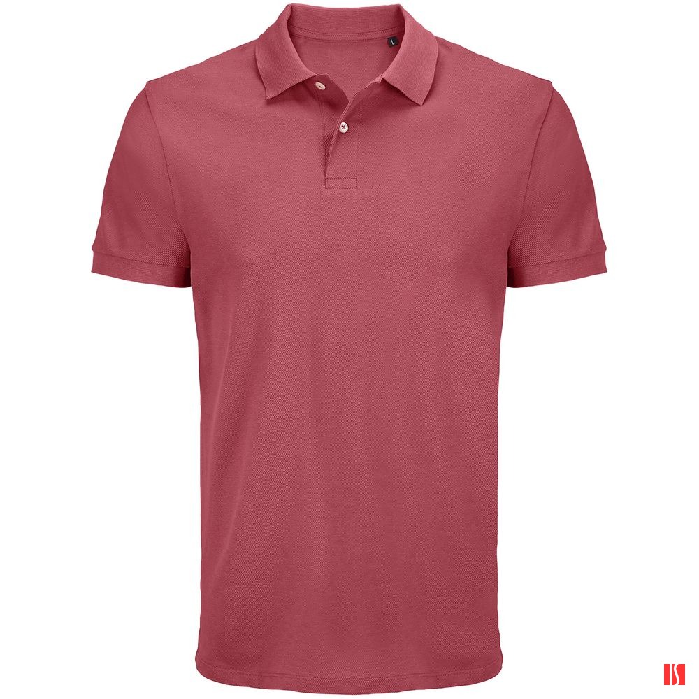 Купить Рубашка поло унисекс Pacific, розовая (лососевая) Рубашка поло унисекс Pacific, розовая (лососевая)