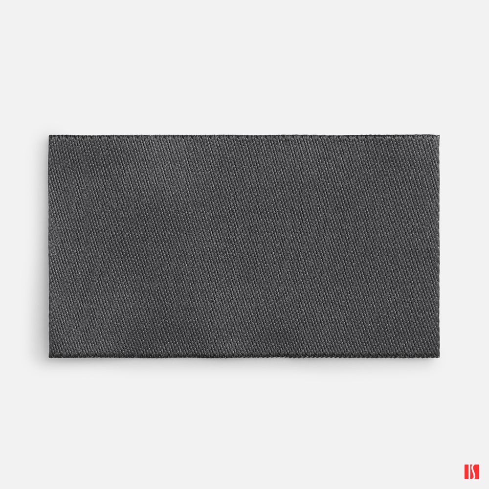 Лейбл тканевый Epsilon, M, темно-серый