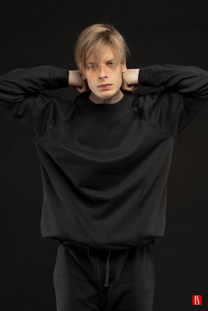 Свитшот унисекс S1, черный