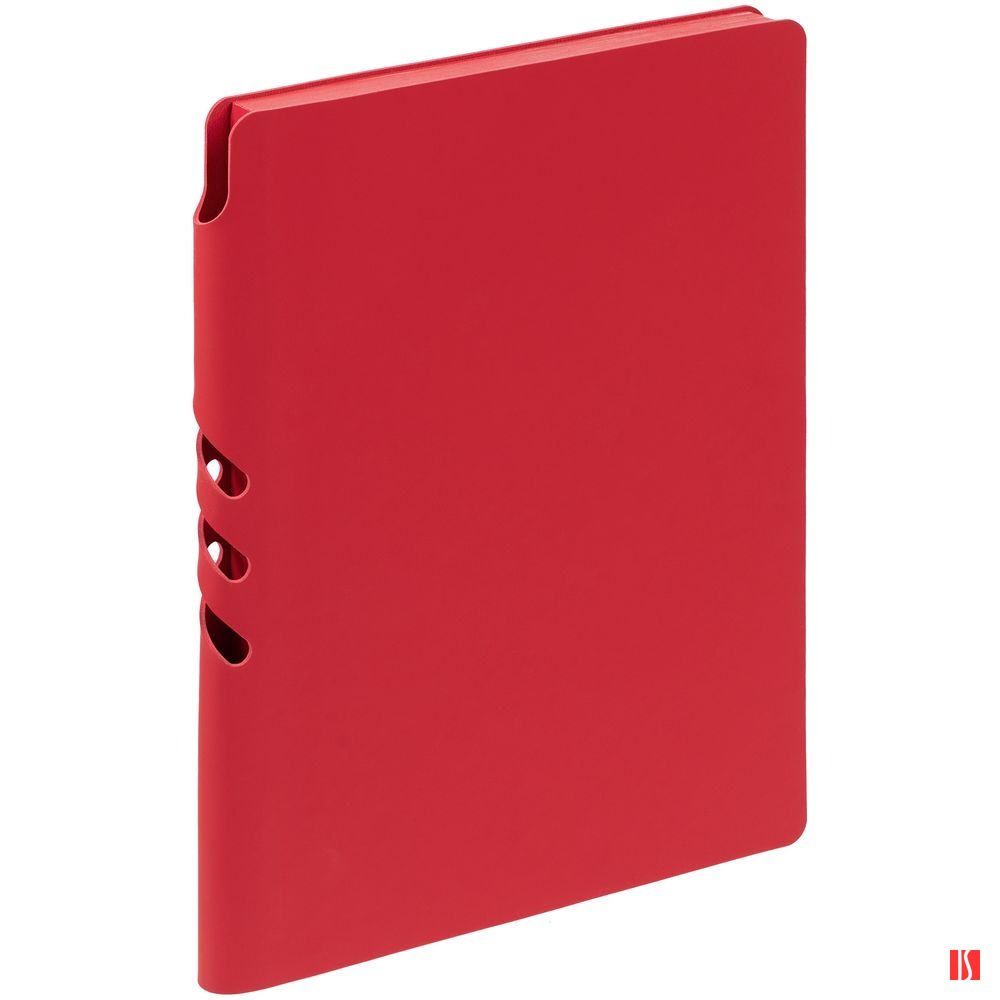 Ежедневник Flexpen Shall, недатированный, красный