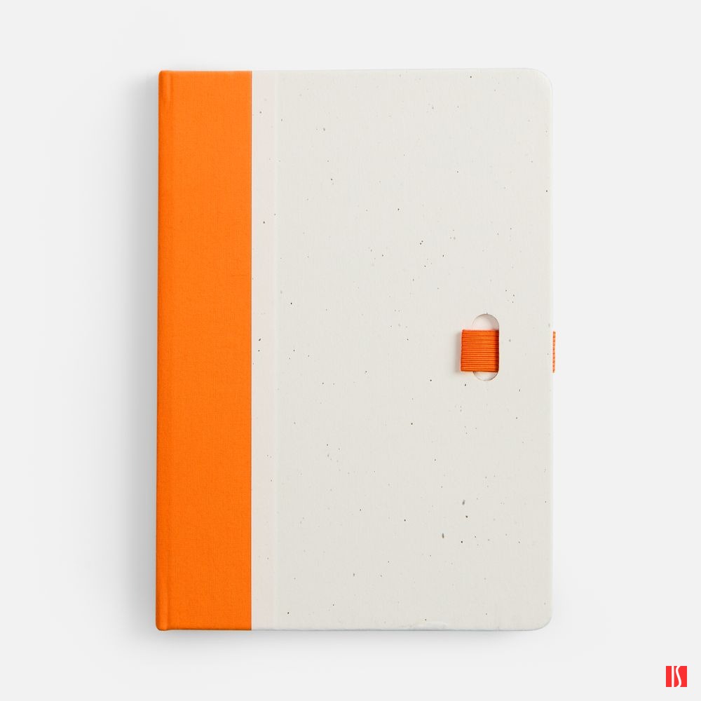 Блокнот MilkMake, оранжевый