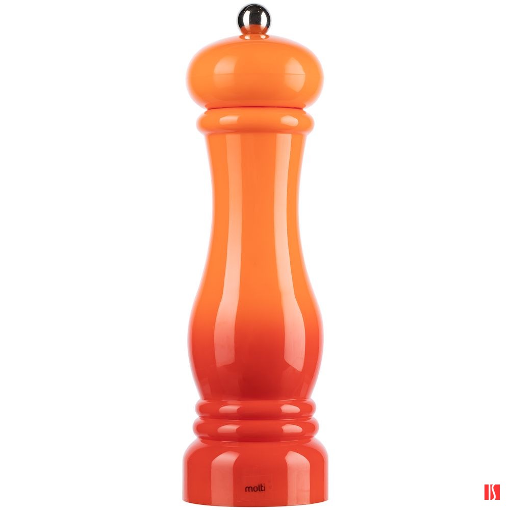 Механическая мельница для специй Gambit, оранжево-красная