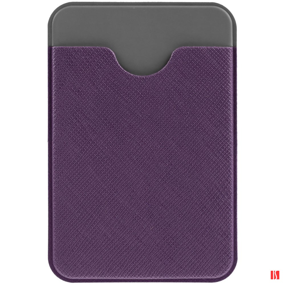 Чехол для карты на телефон Devon, фиолетовый с серым