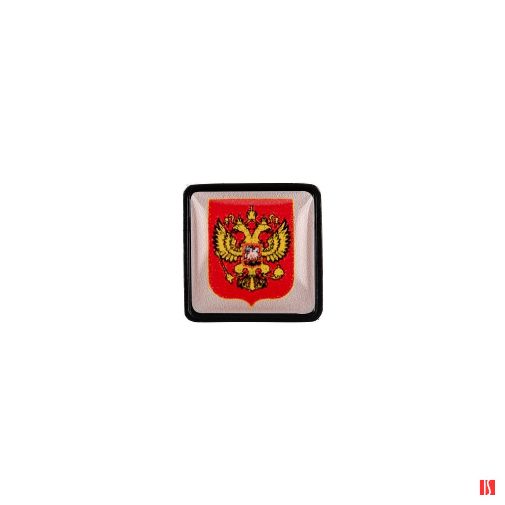 Шильдик с наклейкой «Российская Федерация», черный