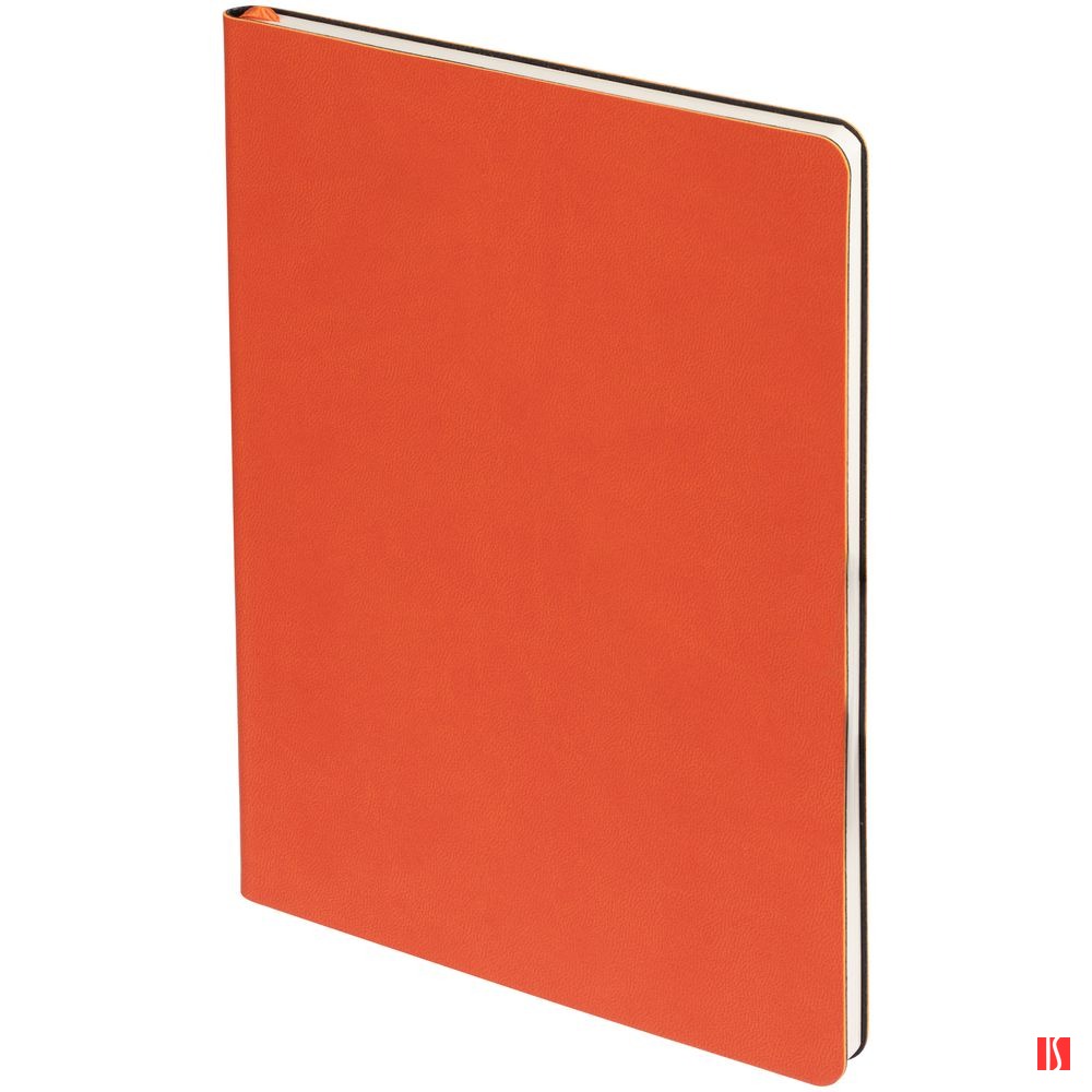 Блокнот Verso в клетку, оранжевый