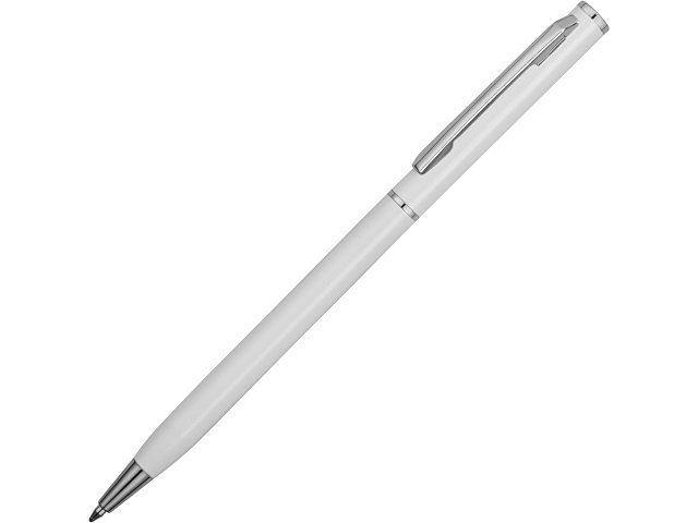 Ручка металлическая шариковая "Атриум", белый