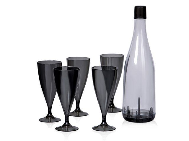 Набор пластиковых бокалов для напитков "Party"