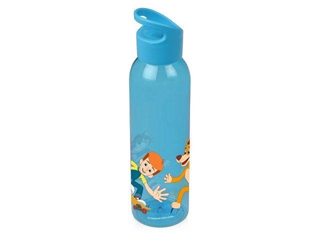 Бутылка для воды "Простоквашино», голубой