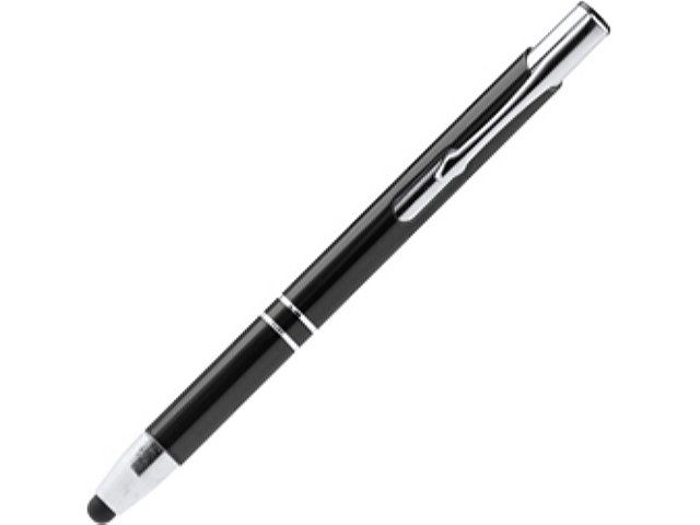 Ручка-стилус металлическая шариковая KRUGER, черный