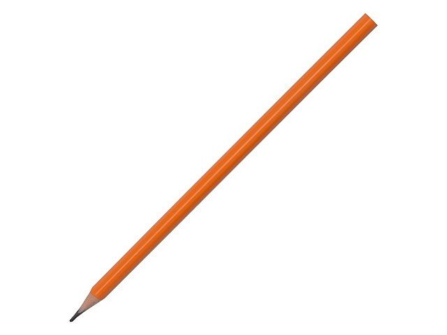 Трехгранный карандаш "Conti" из переработанных контейнеров, оранжевый