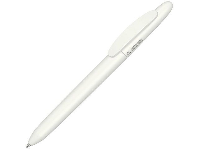 Шариковая ручка из вторично переработанного пластика "Iconic Recy", белый
