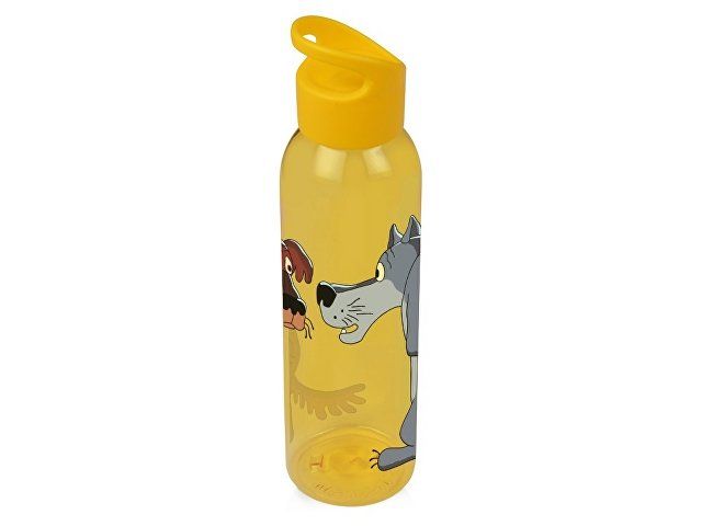 Бутылка для воды "Жил-был Пес», желтый