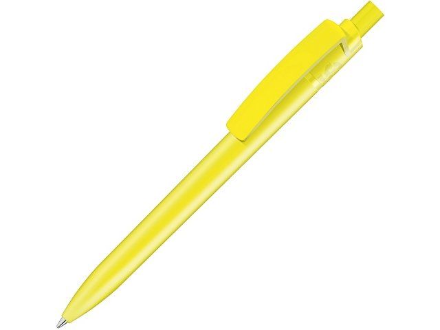 Ручка шариковая пластиковая из RPET "RECYCLED PET PEN STEP F", желтый