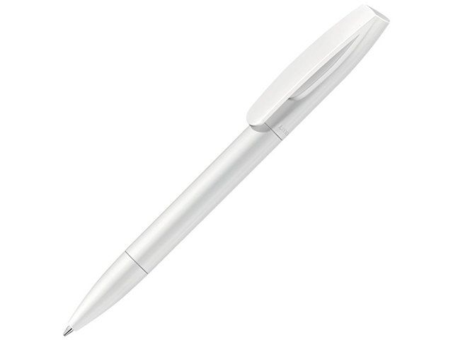 Шариковая ручка из пластика "Coral", белый