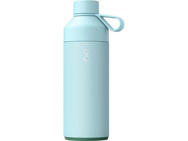Бутылка для воды Big Ocean Bottle объемом 1000 мл с вакуумной изоляцией, небесно-голубой
