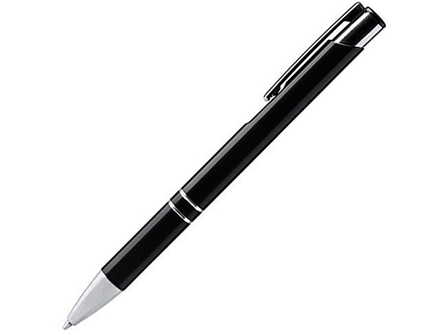 Шариковая ручка SIMON из переработанного алюминия, черный
