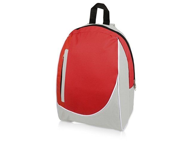 Рюкзак «Джек», светло-серый/красный